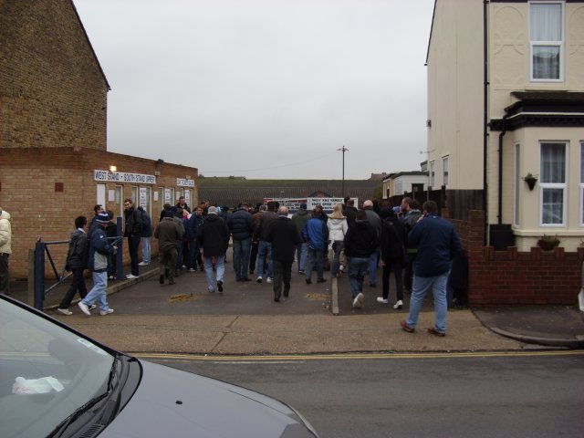 Entrance to the West Stand